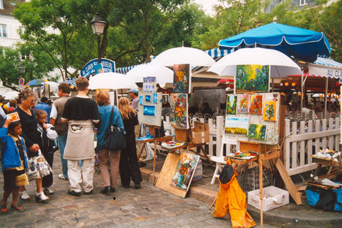 Place du Tertre Montmartre