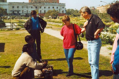 Schuhputzerbetrüger am Connaught Place