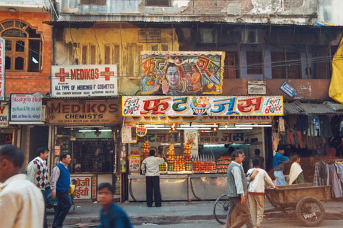 Chandni Chowk in Old Delhi