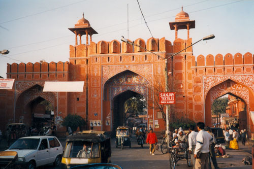 Stadttor in Jaipur