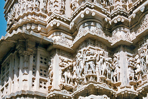 Details am Jagdish Tempel