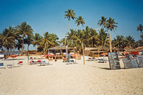 Unsere Strandbude von Colva