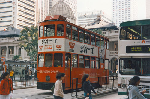 Strassenbahn in Hongkong