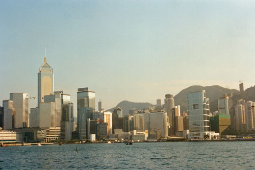 noch mal Skyline von Hongkong