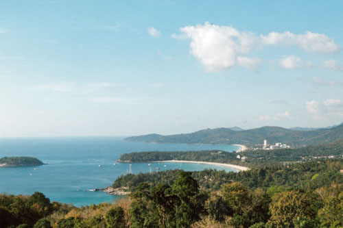 Blick auf Kata Karon