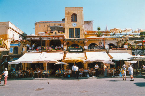 Platz in Rhodos Stadt