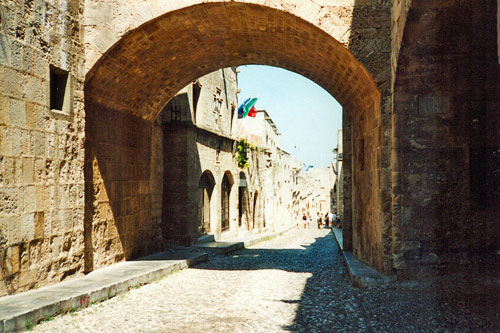 Altstadt in Rhodos Stadt