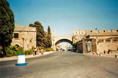 Altstadt in Rhodos Stadt