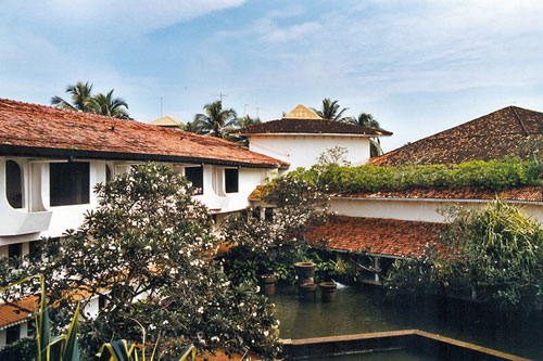 im Hotel in Kalutara