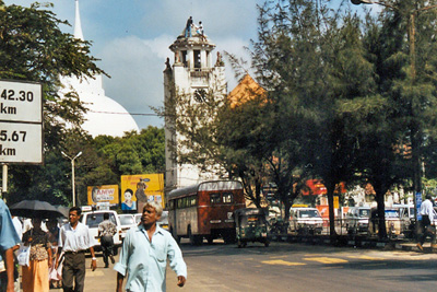 Strasseneindruck in Kalutara