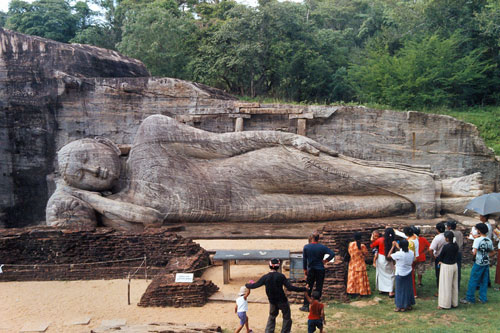 Gal Vihara (Felsentempel) in Pollonaruwa