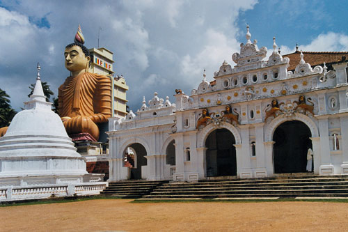 Tempel in Weligama