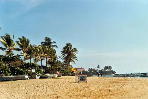 Strand in Hikkaduwa