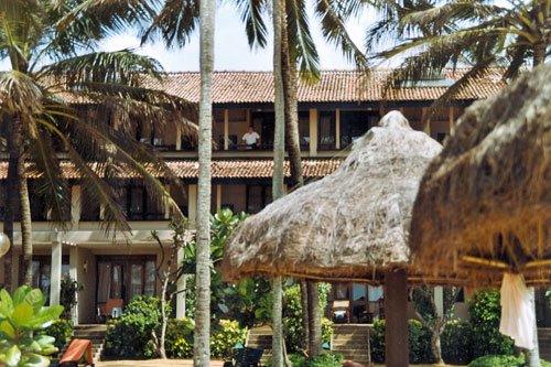unser Hotel in Negombo