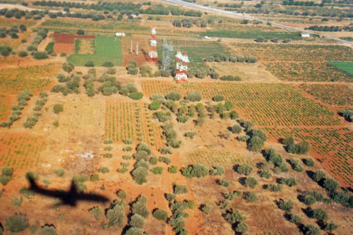 Anflug auf Athen