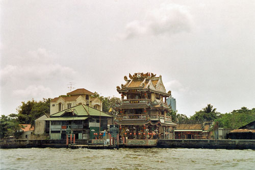 auf dem Menam Chao Phraya