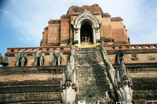 Wat Chedi Luang in Chiang Mai