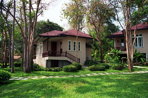 Bungalows in der Anlage Samed Villa