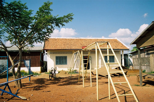 im Waisenhaus in Battambang