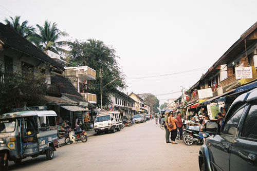 Strae in Luang Prabang