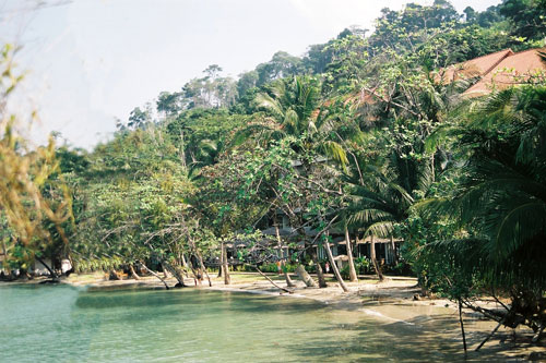 am Strand von Kai Bae