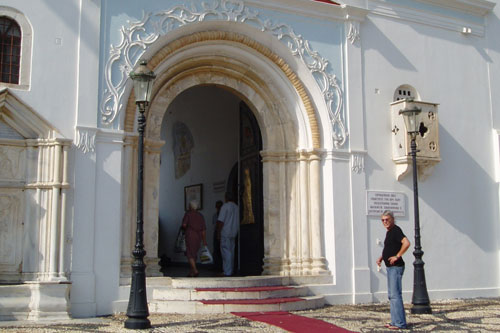 Eingang Panagia Evangelistria