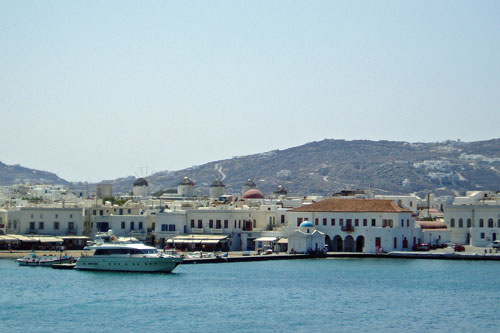 Zwischenstopp in Mykonos