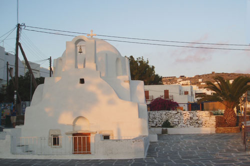 Abendstimmung in der Chora