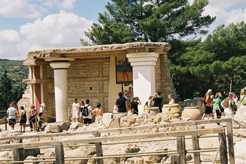 der Palast von Knossos