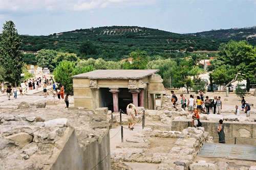 der Palast von Knossos