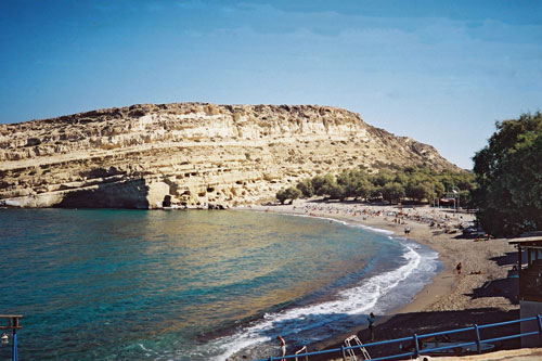 Die Bucht von Matala