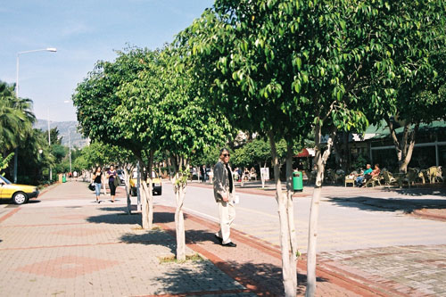 Strandstrasse am Kleopatra Strand