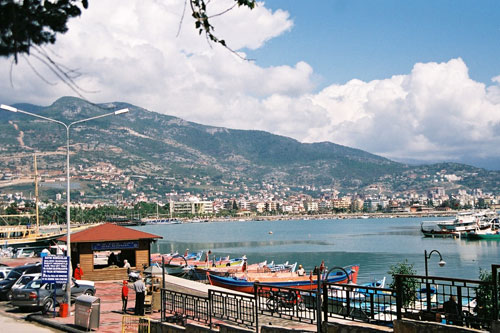 der Hafen von Alanya