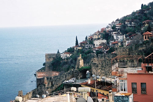 Blick auf Alanya