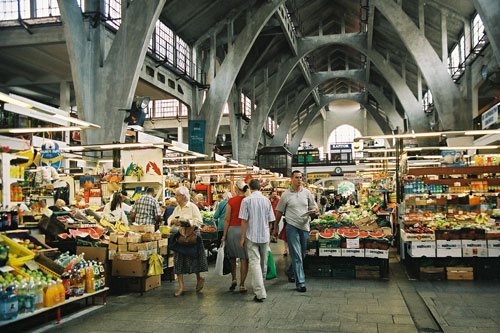 Markthalle in Breslau