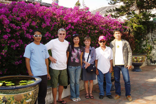 auf dem Berg Khao Wang 