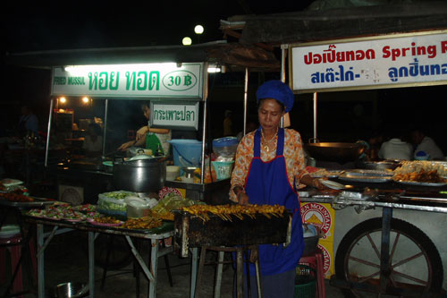 Nachtmarkt in Krabi