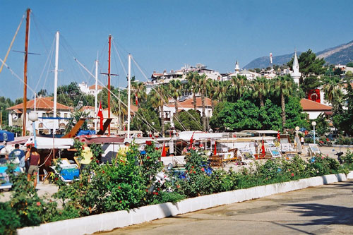 am Hafen in Kas