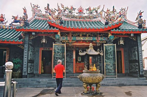 chinesischer Tempel in Kuching