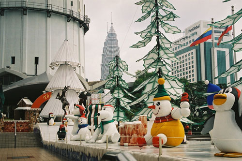 Winterpark am Menara KL Tower