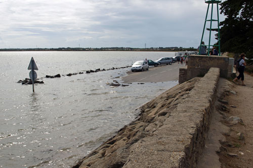 Passage du Gois bei Flut