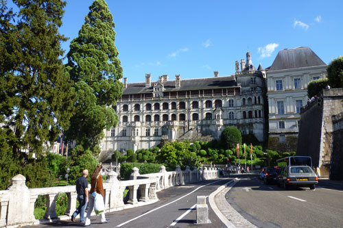 das Schloss in Blois