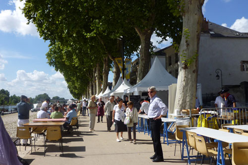 am Ufer der Loire in Orlans