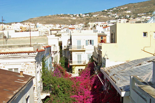 Blick vom Balkon am Tage