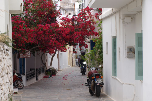 in der Chora von Naxos