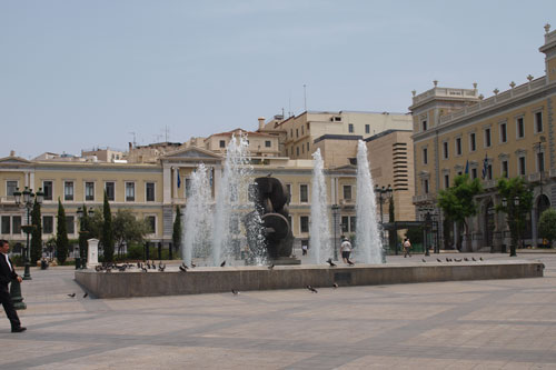 Platia Kotzia mit Rathaus