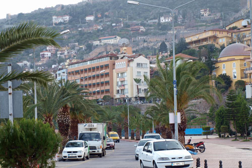 letzter Blick auf unser Hotel