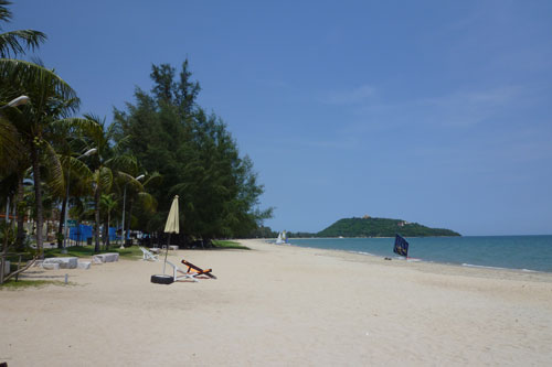 Der Strand in Ban Krut