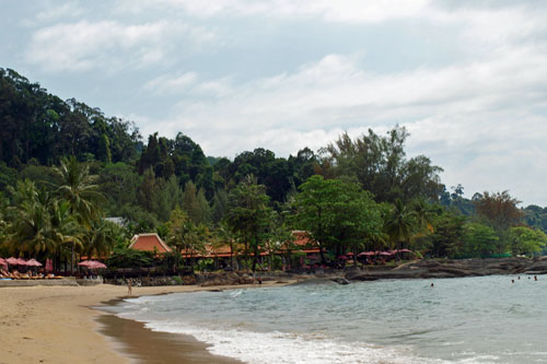 Am Strand in Khao Lak