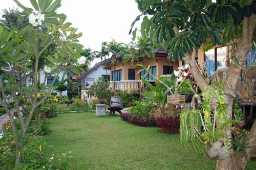 Blick von unserer Terrasse